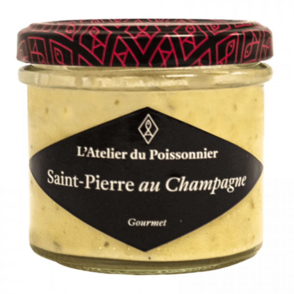 Rillettes de Saint-Pierre au champagne