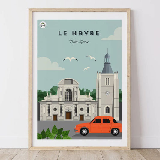 Carte postale Le Havre Notre-Dame